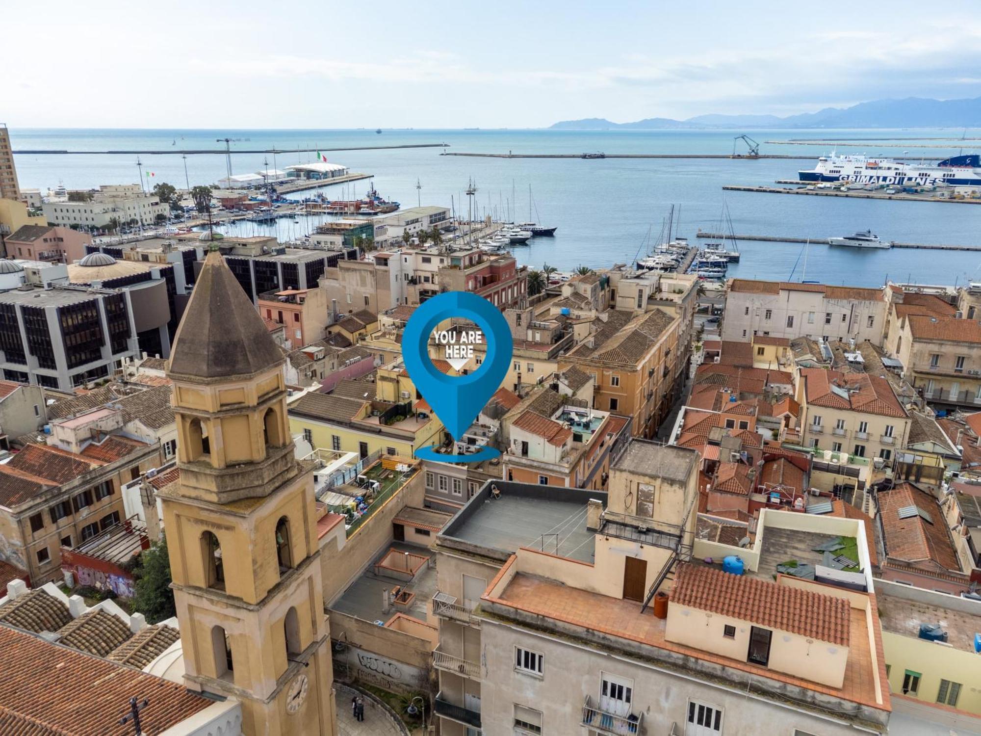 Casa Marina Guesthouse Cagliari Exteriör bild